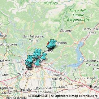 Mappa Via Don Primo Mazzolari, 24021 Albino BG, Italia (11.21667)