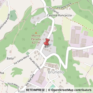 Mappa Via Papa Giovanni XXIII, 10, 21020 Brunello, Varese (Lombardia)