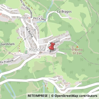 Mappa Via San Bernardo, 10, 24030 Roncola, Bergamo (Lombardia)