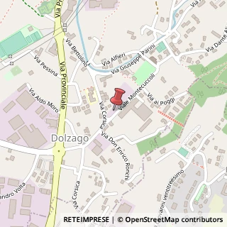 Mappa Viale Montecuccoli, 1, 23843 Dolzago, Lecco (Lombardia)