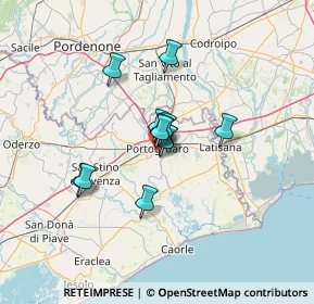 Mappa Via A. Baldissera, 30026 Portogruaro VE, Italia (8.32833)