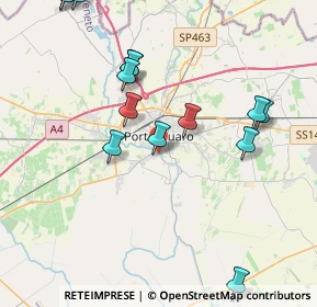 Mappa Via A. Baldissera, 30026 Portogruaro VE, Italia (4.838)