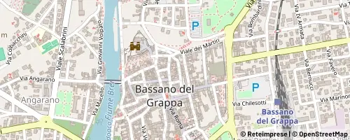 Mappa Bassano del Grappa
