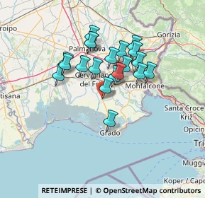 Mappa Via dei Patriarchi, 33051 Aquileia UD, Italia (10.9315)