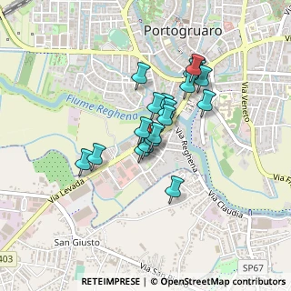 Mappa Via Fabio Filzi, 30026 Portogruaro VE, Italia (0.33)