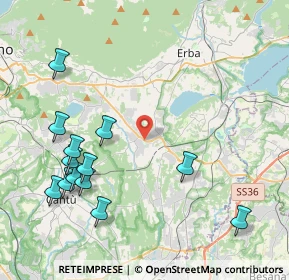 Mappa Alzate Brianza - Via XXV Aprile, 22040 Alzate Brianza CO, Italia (4.82)