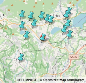 Mappa Alzate Brianza - Via XXV Aprile, 22040 Alzate Brianza CO, Italia (4.112)