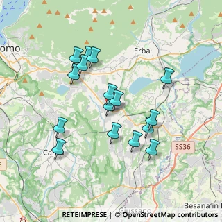 Mappa Alzate Brianza - Via XXV Aprile, 22040 Alzate Brianza CO, Italia (3.30563)