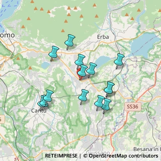 Mappa Alzate Brianza - Via XXV Aprile, 22040 Alzate Brianza CO, Italia (3.265)