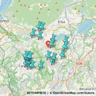 Mappa Alzate Brianza - Via XXV Aprile, 22040 Alzate Brianza CO, Italia (3.461)