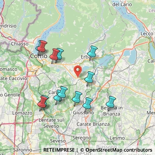 Mappa Via Don Giovanni Minzoni, 22040 Alzate Brianza CO, Italia (7.68615)