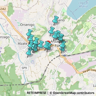 Mappa Via Don Giovanni Minzoni, 22040 Alzate Brianza CO, Italia (0.6295)