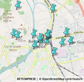 Mappa Via Barbieri, 36061 Bassano del Grappa VI, Italia (0.76063)