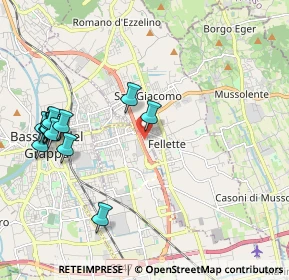 Mappa Via A. Ferrarin, 36022 Cassola VI, Italia (2.30923)