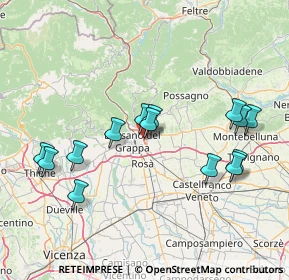 Mappa Via A. Ferrarin, 36022 Cassola VI, Italia (15.18071)