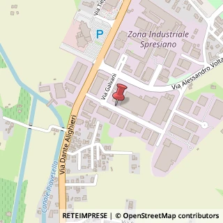 Mappa Via Luigi Galvani, 9, 31027 Spresiano, Treviso (Veneto)