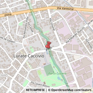 Mappa Via XX Settembre, 1, 22075 Lurate Caccivio CO, Italia, 22075 Lurate Caccivio, Como (Lombardia)