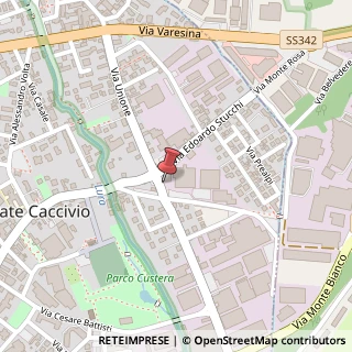 Mappa Via Stucchi, 18, 22075 Lurate Caccivio, Como (Lombardia)