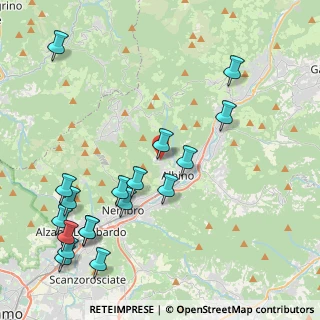 Mappa Via Friuli, 24021 Albino BG, Italia (5.08944)