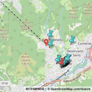 Mappa Via Friuli, 24021 Albino BG, Italia (1.11)
