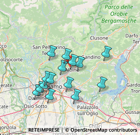 Mappa Via Friuli, 24021 Albino BG, Italia (12.346)