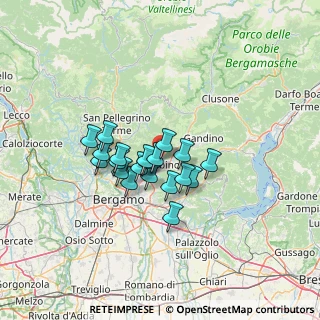 Mappa Via Friuli, 24021 Albino BG, Italia (9.2815)