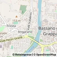 Hartă Bassano del Grappa