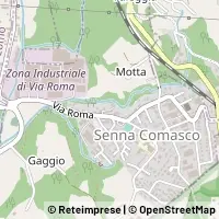 Hartă Senna Comasco
