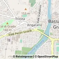 Kaart Bassano del Grappa