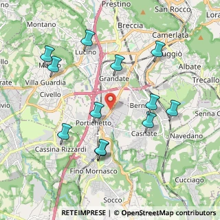 Mappa Via Strada Statale dei Giovi, 22070 Casnate con Bernate CO, Italia (2.06583)