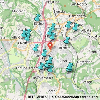 Mappa Via Strada Statale dei Giovi, 22070 Casnate con Bernate CO, Italia (1.8825)