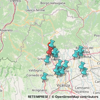 Mappa Via Monte Cengio, 36013 Piovene Rocchette VI, Italia (15.16765)