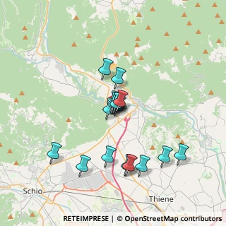Mappa Via Monte Cengio, 36013 Piovene Rocchette VI, Italia (2.88765)