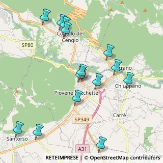 Mappa Via Monte Cengio, 36013 Piovene Rocchette VI, Italia (2.29929)