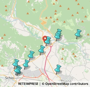 Mappa Via Monte Cengio, 36013 Piovene Rocchette VI, Italia (4.48273)