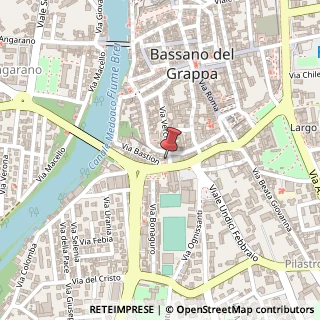 Mappa Piazzale Luigi Cadorna, 14, 36061 Bassano del Grappa, Vicenza (Veneto)