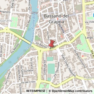 Mappa Piazzale cadorna 32, 36061 Bassano del Grappa, Vicenza (Veneto)