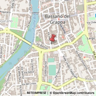 Mappa Via G. B. Verci, 53, 36061 Bassano del Grappa, Vicenza (Veneto)