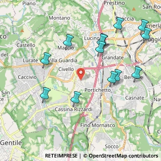 Mappa Piazza Marconi, 22070 Luisago CO, Italia (2.33077)