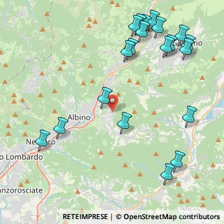 Mappa Via Valbosana, 24021 Albino BG, Italia (5.492)