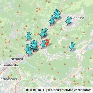 Mappa Via Valbosana, 24021 Albino BG, Italia (3.3725)