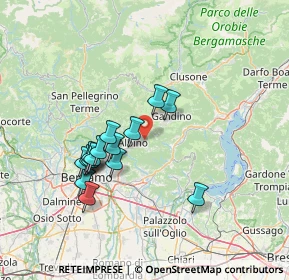 Mappa Via Valbosana, 24021 Albino BG, Italia (12.55)
