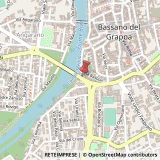 Mappa 36061 Bassano del Grappa VI, Italia, 36061 Bassano del Grappa, Vicenza (Veneto)