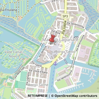 Mappa Piazza Loredan, 4, 33050 Marano Lagunare, Udine (Friuli-Venezia Giulia)