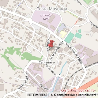 Mappa Via Brianza, 17, 23845 Olginate, Lecco (Lombardia)