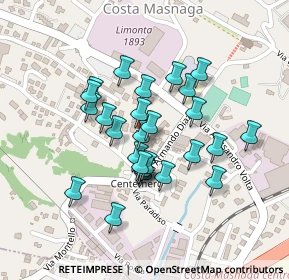 Mappa Via Brianza, 23845 Costa Masnaga LC, Italia (0.17037)