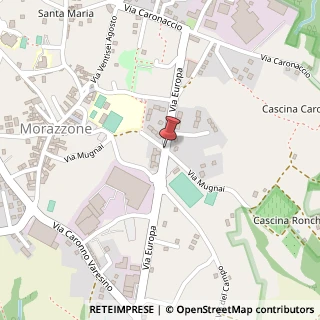 Mappa Via Europa,  33, 21040 Morazzone, Varese (Lombardia)