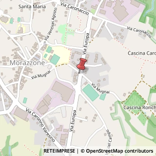 Mappa Viale Europa, 33, 21040 Morazzone, Varese (Lombardia)