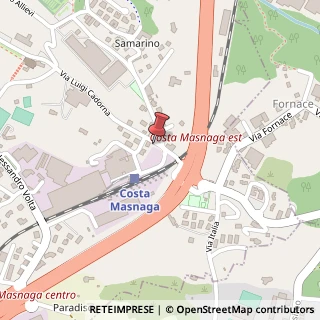 Mappa Via Luigi Cadorna, 48A, 23845 Costa Masnaga, Lecco (Lombardia)