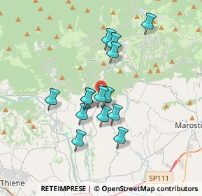 Mappa Via Scandolare, 36040 Salcedo VI, Italia (2.87286)